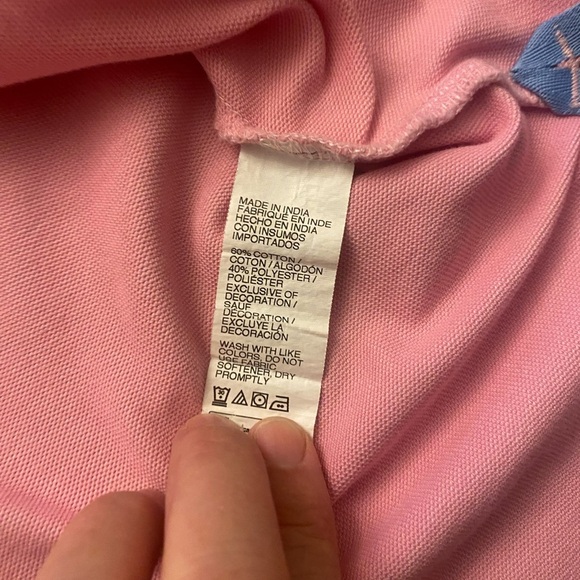 IZOD XL Men’s Advantage Performance Polo T-Shirt Pink - Picture 7 of 9